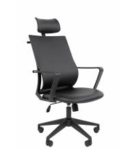 Кресло руководителя Chairman 545 Россия экокожа черный