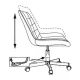 Кресло Бюрократ CH-350M/BLACK без подлокотников черный искусст.кожа/ткань крестовина металл. Фото товара с разных ракурсов.